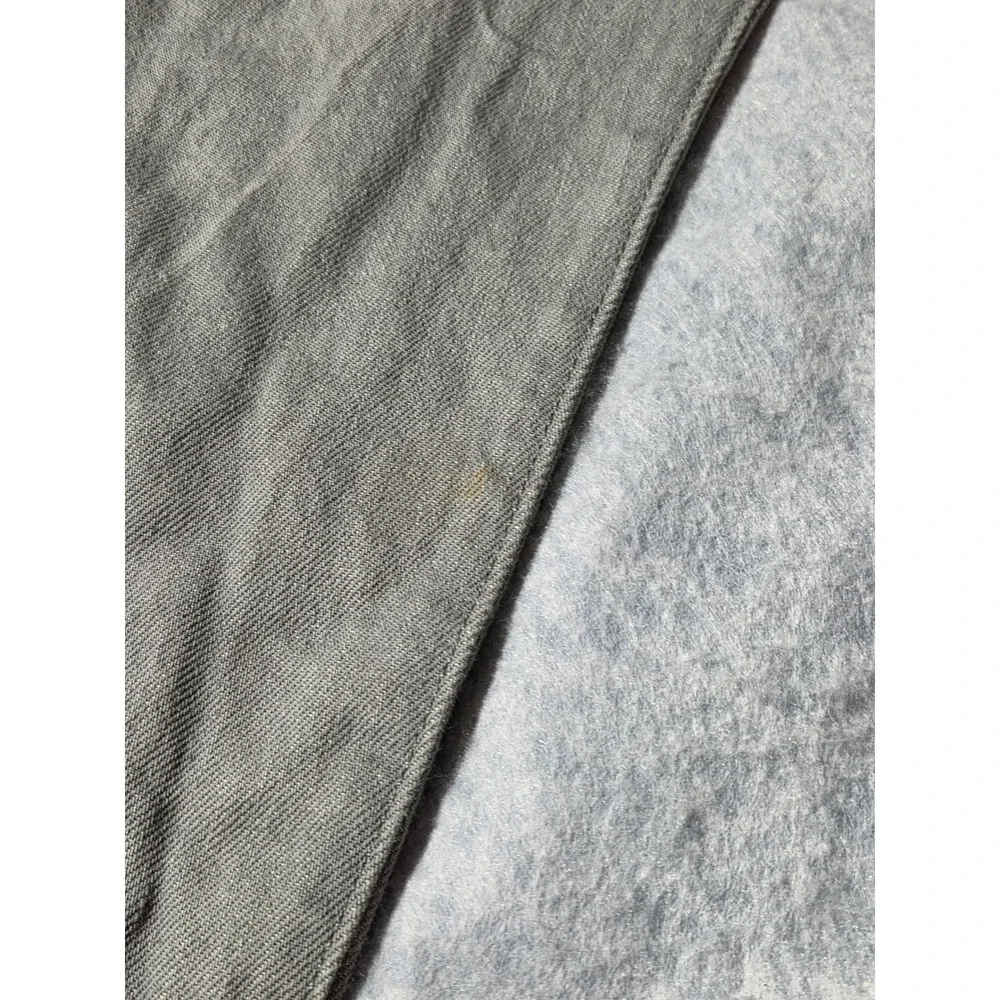 Levis 501 Original Fit‎ Grey Denim Jeans Mens 38x30 Straight Leg Button Fly